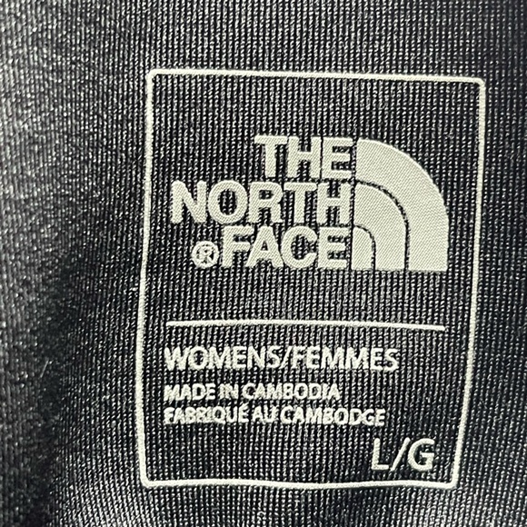 The North Face L Logo Sports Bra Racerback Wicking Fabric Stretchy Cut Out - Picture 3 of 3